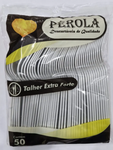 PEROLA - GARFO MASTER EXTRA FORTE BRANCO - PT.50UN