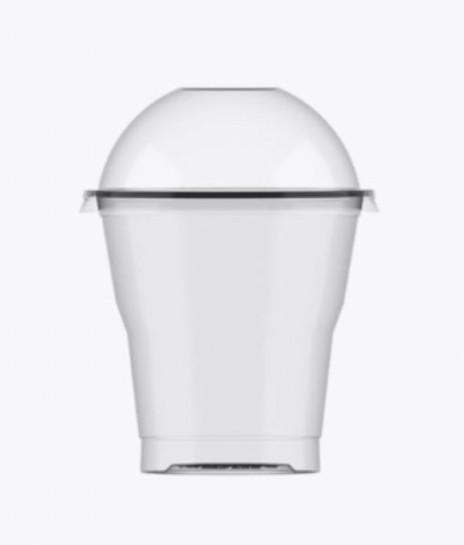 PLASTILANIA - COPO 150ML CRYSTAL BELLO C/TAMPA BOLHA - CX 16X20UN