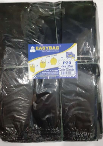 RMF - SACO PLASTICO EASY BAG P-020B COM ALCA - PT.150UN